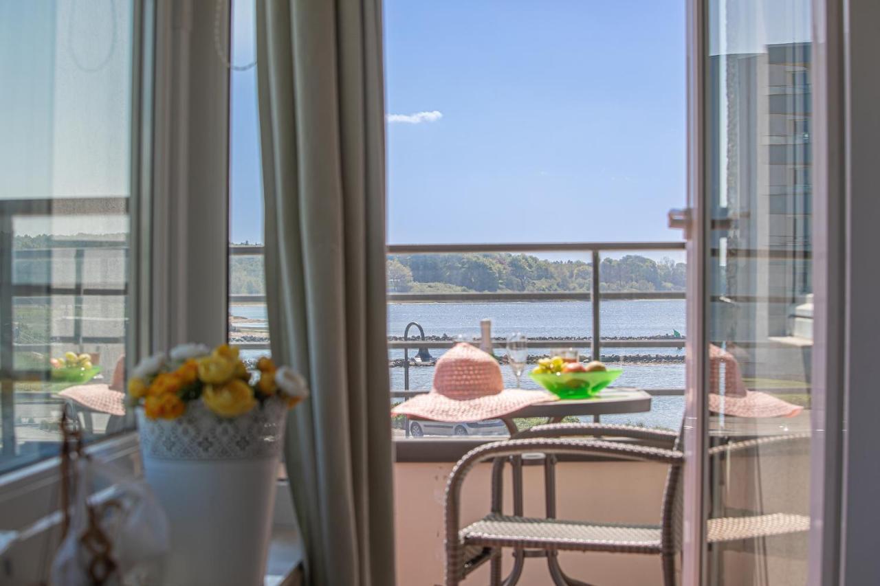 Fewo1846 - Sonne Und Meer - Kleines Studio-Apartment Mit Balkon Und Meerblick Glücksburg Eksteriør bilde