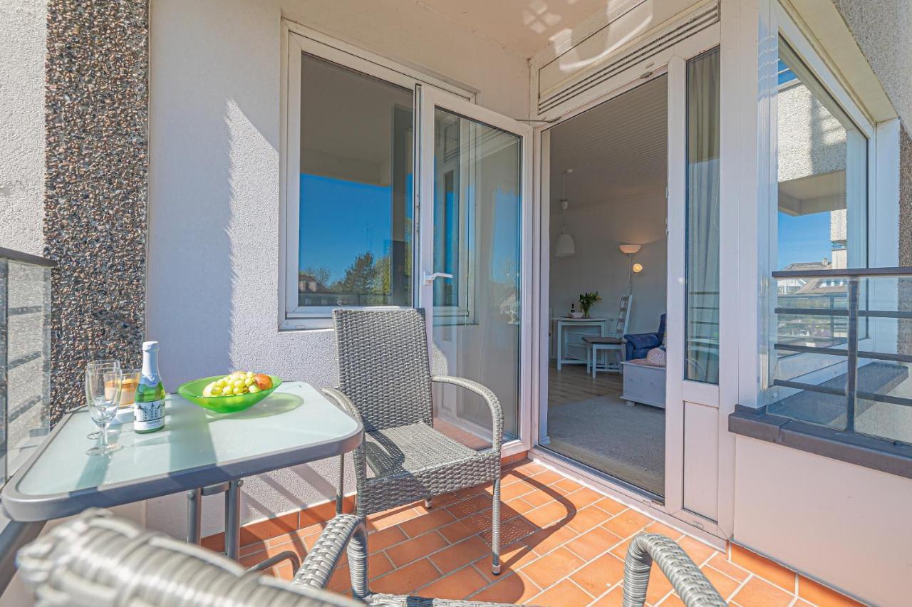 Fewo1846 - Sonne Und Meer - Kleines Studio-Apartment Mit Balkon Und Meerblick Glücksburg Eksteriør bilde